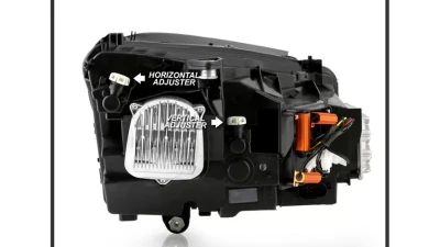 Xtune Chrome Full LED Projector Headlights Mercedes Benz GLC 2016-2019                                     - PRO-JH-MBGLC16-LED-C - Image 7