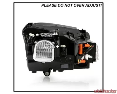 Xtune Chrome Full LED Projector Headlights Mercedes Benz GLC 2016-2019 - PRO-JH-MBGLC16-LED-C