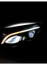 Xtune Chrome Full LED Projector Headlights Mercedes Benz GLC 2016-2019                                     - PRO-JH-MBGLC16-LED-C - Image 8