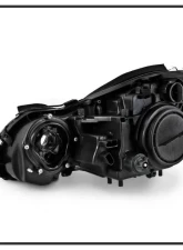 Xtune Black OEM Projector Headlights Mercedes Benz W211 E-Class 2003-2006                                     - PRO-JH-MBW21103-BK - Image 3