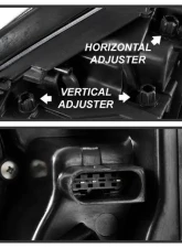 Xtune Black OEM Projector Headlights Mercedes Benz W211 E-Class 2003-2006                                     - PRO-JH-MBW21103-BK - Image 8