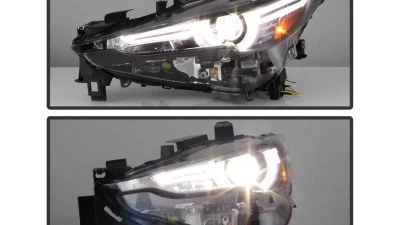 Xtune Right Passenger Side Full LED w/ AFS OE Projector Headlight Mazda CX-5 2017-2019                                     - PRO-JH-MCX517-LED-AFS-R - Image 9