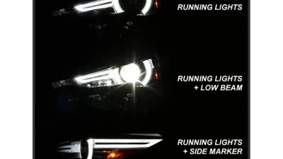 Xtune Right Passenger Side Full LED w/ AFS OE Projector Headlight Mazda CX-5 2017-2019                                     - PRO-JH-MCX517-LED-AFS-R - Image 10