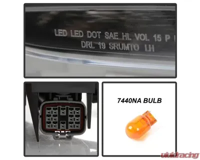 Xtune Full LED w/ AFS OE Projector Headlight Set Mazda CX-5 2017-2019 - PRO-JH-MCX517-LED-AFS-SET