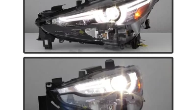 Xtune Full LED w/ AFS OE Projector Headlight Set Mazda CX-5 2017-2019                                     - PRO-JH-MCX517-LED-AFS-SET - Image 7