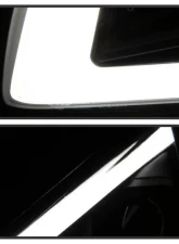 Xtune Black LED Light Bar Projector Headlights Nissan Maxima 2009-2014                                     - PRO-JH-NM09-LB-BK - Image 8