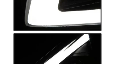 Xtune Black LED Light Bar Projector Headlights Nissan Maxima 2009-2014                                     - PRO-JH-NM09-LB-BK - Image 8