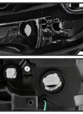 Xtune Black Smoked LED Light Bar Projector Headlights Nissan Maxima 2009-2014                                     - PRO-JH-NM09-LB-BSM - Image 4