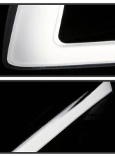 Xtune Black Smoked LED Light Bar Projector Headlights Nissan Maxima 2009-2014                                     - PRO-JH-NM09-LB-BSM - Image 8