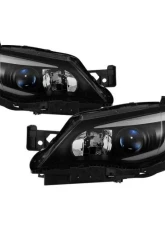 Xtune Black Smoked DRL Light Bar Projector Headlights w/ Switchback Turn Signal Subaru Impreza | WRX 2008-2014                                     - PRO-JH-SI08-LBDRL-BSM - Image 10