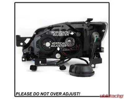 Xtune Chrome DRL Light Bar Projector Headlights w/ Switchback Turn Signal Subaru Impreza | WRX 2008-2014 - PRO-JH-SI08-LBDRL-C