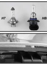 Xtune Chrome DRL Light Bar Projector Headlights w/ Switchback Turn Signal Subaru Impreza | WRX 2008-2014                                     - PRO-JH-SI08-LBDRL-C - Image 6