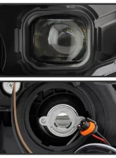 Xtune Black DRL LED Light Bar Projector Headlights Subaru Impreza | XV Crosstrek 2012-2016                                     - PRO-JH-SI13-LB-BK - Image 3