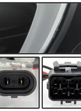 Xtune Black DRL LED Light Bar Projector Headlights Subaru Impreza | XV Crosstrek 2012-2016                                     - PRO-JH-SI13-LB-BK - Image 4