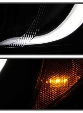 Xtune Black DRL LED Light Bar Projector Headlights Subaru Impreza | XV Crosstrek 2012-2016                                     - PRO-JH-SI13-LB-BK - Image 8