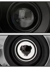 Xtune Black LED Light Bar Projector Headlights Toyota 4Runner 2006-2009                                     - PRO-JH-T4R06-LB-BK - Image 3