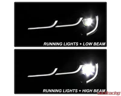 Xtune Black SE Style US Built LED Projector Headlights Toyota Corolla 2020-2021 - PRO-JH-TCOL20LUS-LED-BK