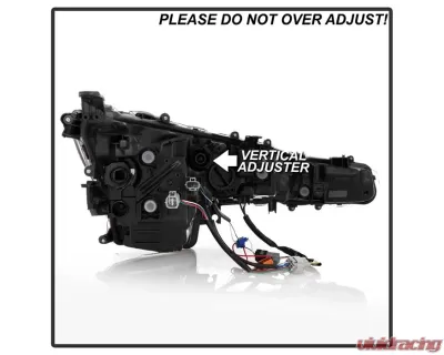 Xtune Black SE Style US Built LED Projector Headlights Toyota Corolla 2020-2021 - PRO-JH-TCOL20LUS-LED-BK