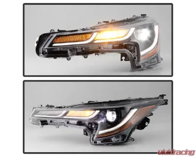 Xtune Black SE Style US Built LED Projector Headlights Toyota Corolla 2020-2021 - PRO-JH-TCOL20LUS-LED-BK
