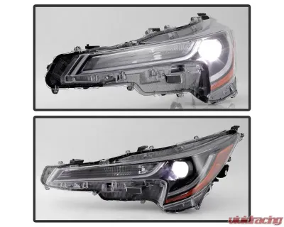Xtune OE Left Driver Side L/LE Model LED Projector Headlights Toyota Corolla 2020-2021 - PRO-JH-TCOR20L-LED-L