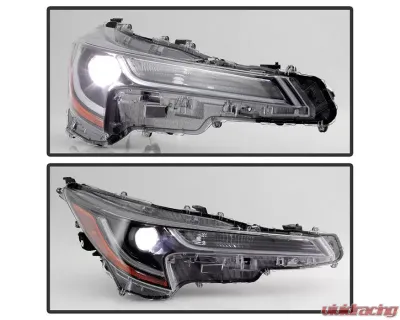 Xtune OE Right Passenger Side L/LE Model LED Projector Headlights Toyota Corolla 2020-2021 - PRO-JH-TCOR20L-LED-R