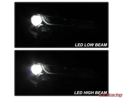 Xtune OE Right Passenger Side L/LE Model LED Projector Headlights Toyota Corolla 2020-2021 - PRO-JH-TCOR20L-LED-R