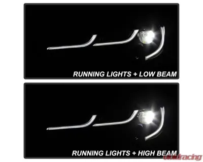 Xtune OE Left Driver Side SE | XLE | XSE Model LED Projector Headlights Toyota Corolla 2020-2021 - PRO-JH-TCOR20SE-LED-L
