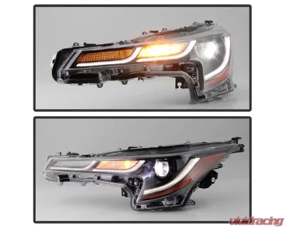 Xtune OE Left Driver Side SE | XLE | XSE Model LED Projector Headlights Toyota Corolla 2020-2021 - PRO-JH-TCOR20SE-LED-L