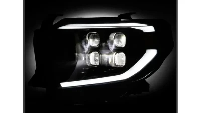 Xtune Black Full LED Projector Headlights Toyota Tundra 2014-2018                                     - PRO-JH-TTU14-FLED-BK - Image 8
