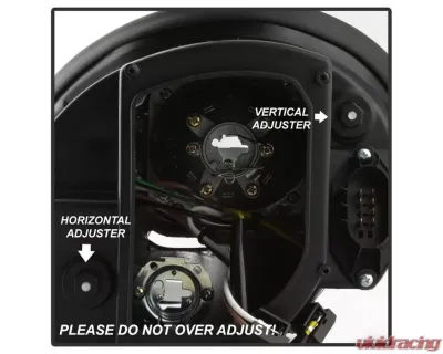 Xtune Black Projector Headlights Porsche Boxster 986 | 911 | 996 1997-2004 - PRO-ON-PBX98697-LED-BK