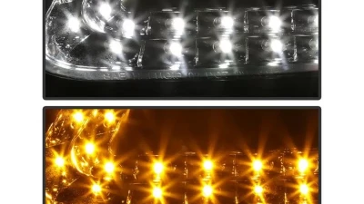 Xtune Black Projector Headlights Porsche Boxster 986 | 911 | 996 1997-2004                                     - PRO-ON-PBX98697-LED-BK - Image 8