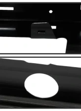 Xtune Black Rear Bumper Face Bar w/o Parking Sensor Holes Chevrolet Colorado | GMC Canyon 2015-2019                                     - RB-CCOL15-BK - Image 5