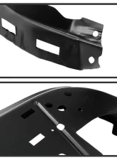 Xtune Black Rear Bumper Face Bar w/o Parking Sensor Holes Chevrolet Colorado | GMC Canyon 2015-2019                                     - RB-CCOL15-BK - Image 6