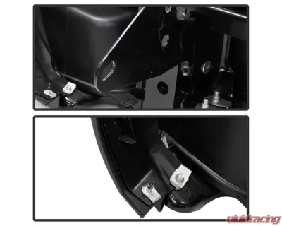Xtune Black Rear Bumper Assembly w/o Parking Sensor Holes Chevrolet Colorado | GMC Canyon 2015-2019 - RB-CCOL15-SET-BK