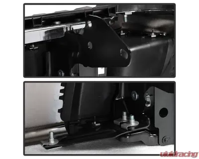 Xtune Chrome Rear Bumper Assembly w/o Parking Sensor Holes Chevrolet Colorado | GMC Canyon 2015-2019 - RB-CCOL15-SET-C