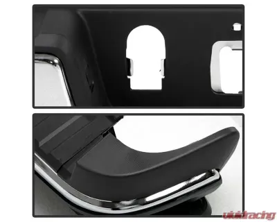 Xtune Chrome Rear Bumper Assembly w/o Parking Sensor Holes Chevrolet Colorado | GMC Canyon 2015-2019 - RB-CCOL15-SET-C