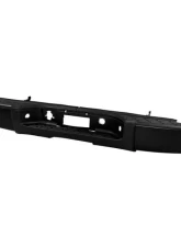 Xtune Black OEM Style Steel Rear Bumper Chevrolet Silverado | GMC Sierra 1500 2007-2013                                     - RB-CS07-SET-BK - Image 6