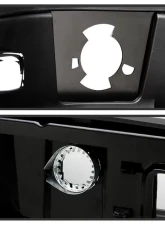 Xtune Black OEM Style Steel Rear Bumper w/ Parking Sensors Hole Chevrolet Silverado | GMC Sierra 1500 2007-2013                                     - RB-CS07-SET-WS-BK - Image 4