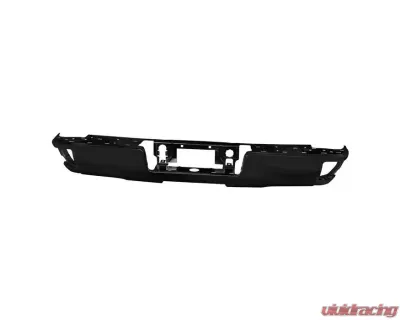 Xtune Black Rear Steel Bumper Chevrolet Silverado | GMC Sierra 1500 2014-2018 - RB-CS14-BK