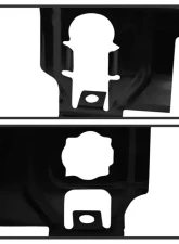 Xtune Black Rear Steel Bumper Chevrolet Silverado | GMC Sierra 1500 2014-2018                                     - RB-CS14-BK - Image 3