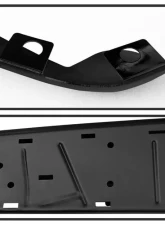 Xtune Black Rear Steel Bumper Chevrolet Silverado | GMC Sierra 1500 2014-2018                                     - RB-CS14-BK - Image 4