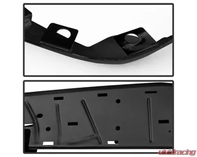 Xtune Black Rear Steel Bumper Chevrolet Silverado | GMC Sierra 1500 2014-2018 - RB-CS14-BK