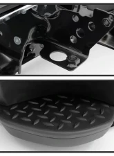 Xtune Black Rear Steel Bumper w/ Park Assist Sensor Holes Set Chevrolet Silverado | GMC Sierra 1500 2014-2018                                     - RB-CS14-WS-SET-BK - Image 3