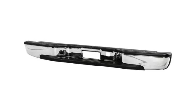 Xtune Chrome Rear Steel Bumper Set Chevrolet Silverado | GMC Sierra 1999-2007                                     - RB-CS9915-SET-C - Image 6