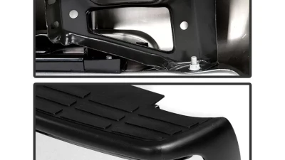 Xtune Chrome Rear Steel Bumper Set Chevrolet Silverado | GMC Sierra 1999-2007                                     - RB-CS9915-SET-C - Image 4