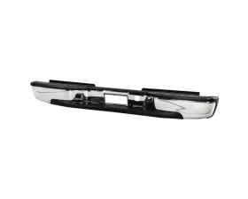Xtune Chrome OEM Style Rear Steel Bumper Set Chevrolet Silverado | GMC Sierra 2001-2007