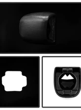 Xtune Black OEM Style Steel Rear Bumper Set Chevrolet Suburban | Tahoe | GMC Yukon | Yukon XL 2000-2006                                     - RB-CSUB00-SET-BK - Image 5
