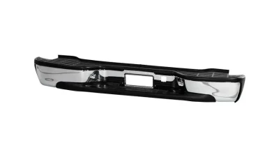 Xtune Chrome OEM Style Steel Rear Bumper Set Chevrolet Suburban | Tahoe | GMC Yukon | Yukon XL 2000-2006                                     - RB-CSUB00-SET-C - Image 6