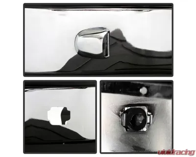 Xtune Chrome OEM Style Steel Rear Bumper Set Chevrolet Suburban | Tahoe | GMC Yukon | Yukon XL 2000-2006 - RB-CSUB00-SET-C