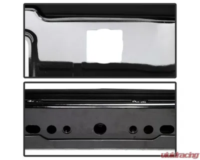 Xtune Chrome OEM Style Steel Rear Bumper Set Chevrolet Suburban | Tahoe | GMC Yukon | Yukon XL 2000-2006 - RB-CSUB00-SET-C